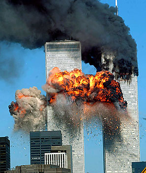 911アメリカ同時多発テロ事件写真